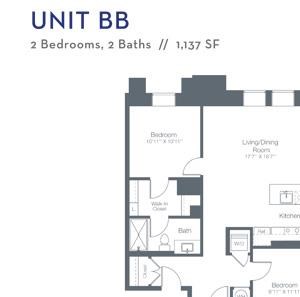 2 Bedroom 2 Bath BB 2 Bedroom 2 Bath BB